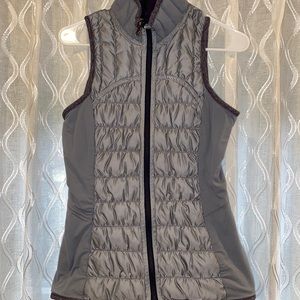 Lululemon Gray and Purple Reversible Vest